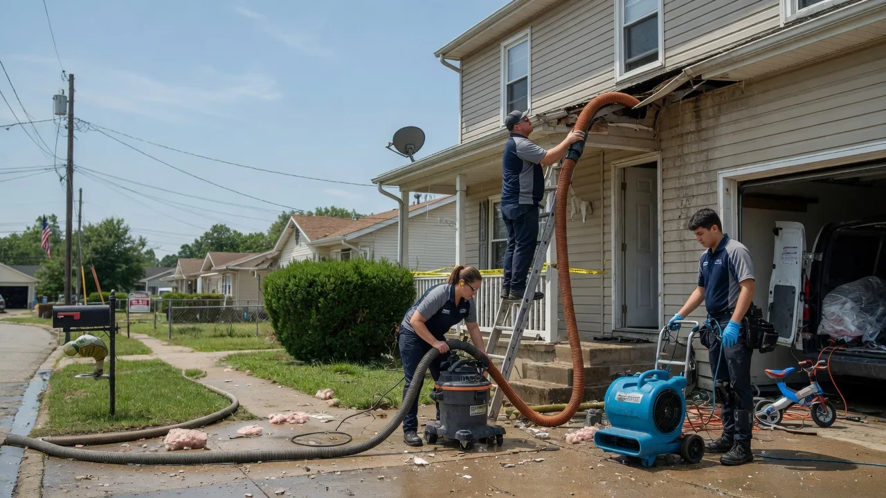 Water Damage Restoration in Clarksville, IN near me